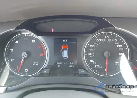 2010 Audi A4 2.0T Premium z USA, uszkodzony, nr VIN WAUWFAFL5AA040311